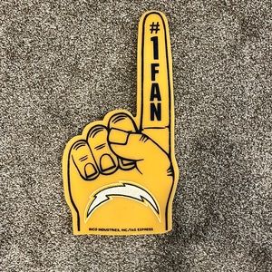San Diego/Los Angeles Chargers foam finger
